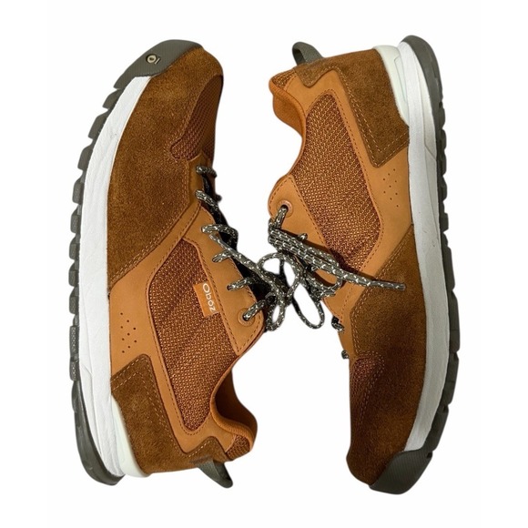 Oboz Bozeman Low Suede Lace Up Trail Shoe Toasted Pecan Men\'s Size 9.5 main image 8